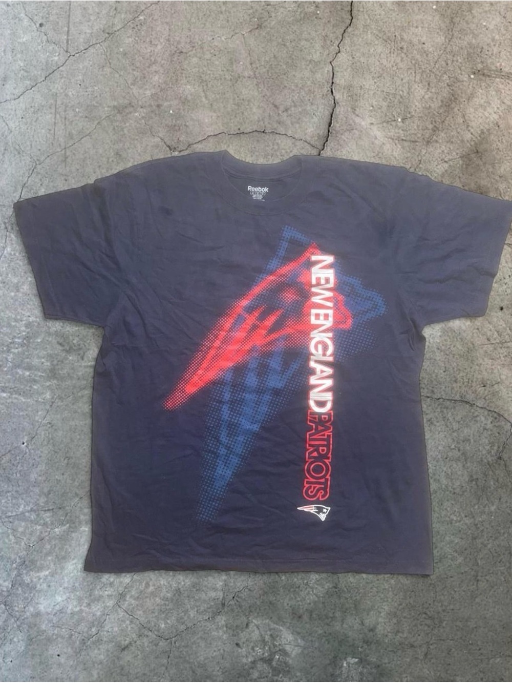 New England Patriots Navy
Blue Cotton T-Shirt